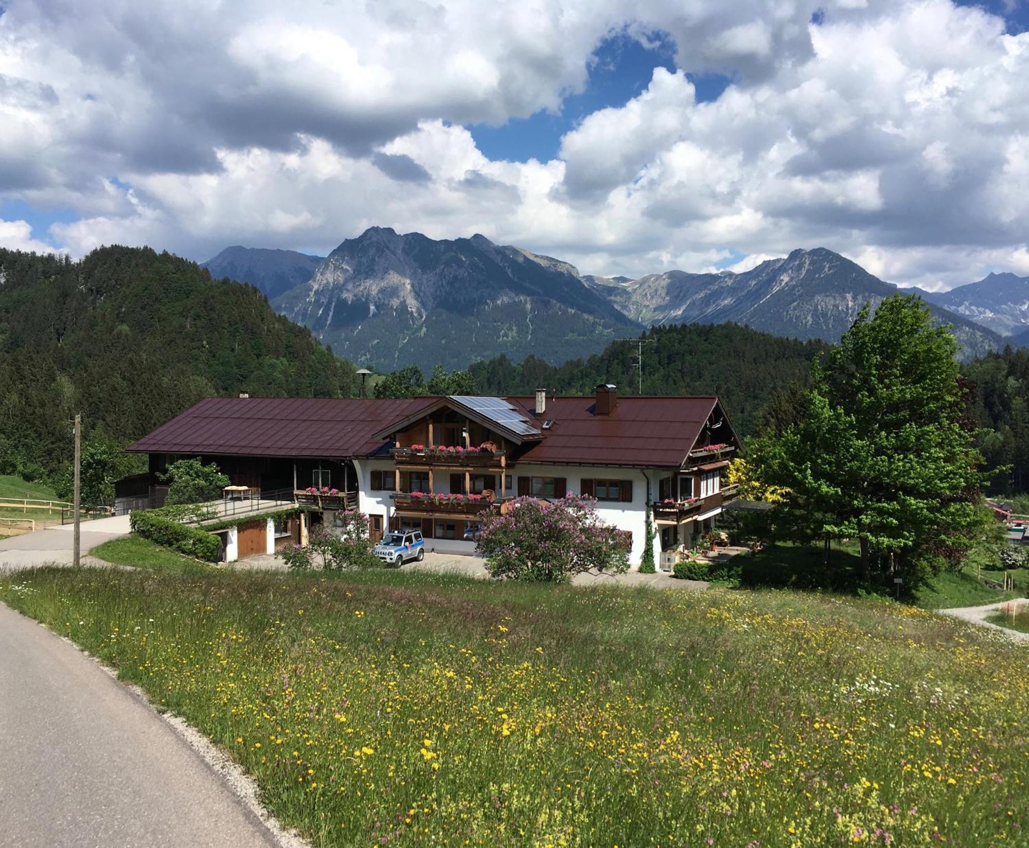 Apartmán Winkelhof Oberstdorf Exteriér fotografie