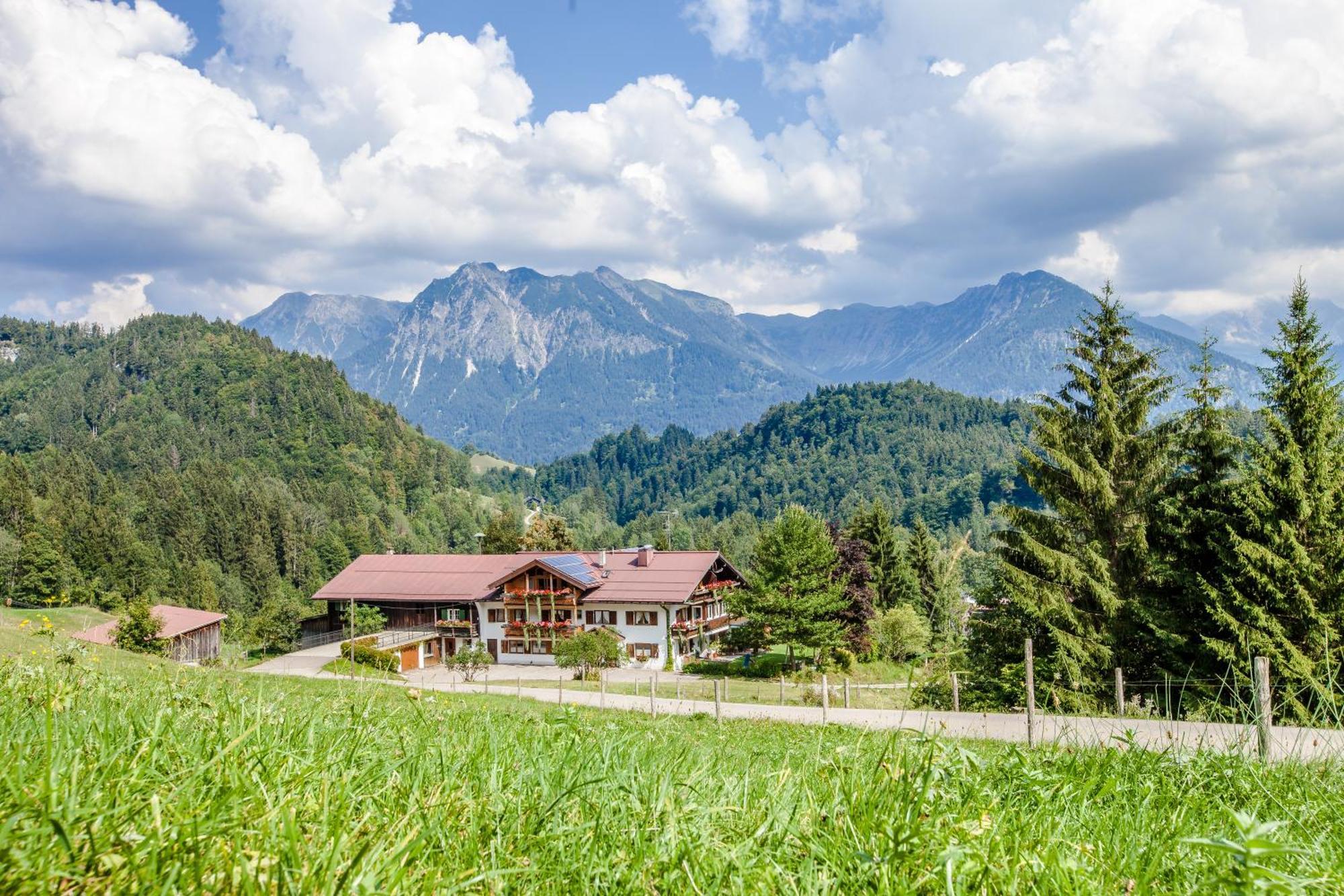 Apartmán Winkelhof Oberstdorf Exteriér fotografie